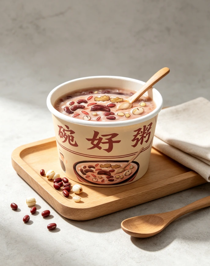 Chinese‑Style Congee Paper Bowls